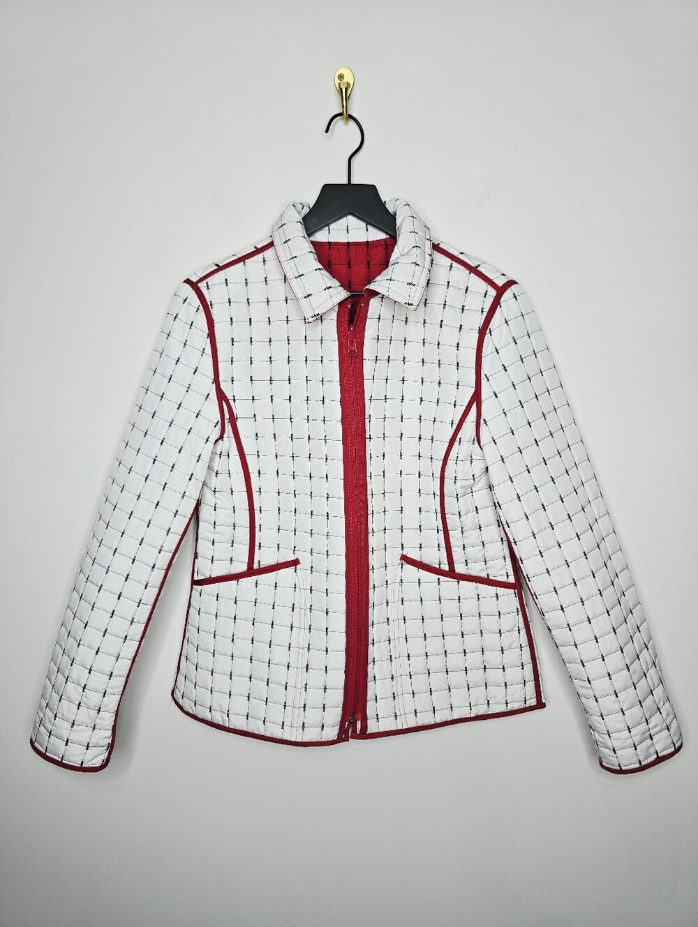 Marcona Reversible Quilted Lightweight Jacket Size Small
